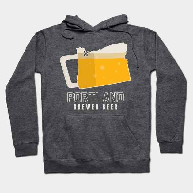 Portland Local Beer Hoodie by BentonParkPrints